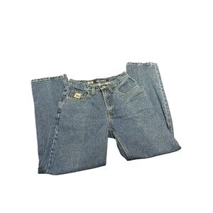 CRUEL GIRL RELAXED FIT JEANS MEDIUM WASH SIZE 5 SHORT GUC